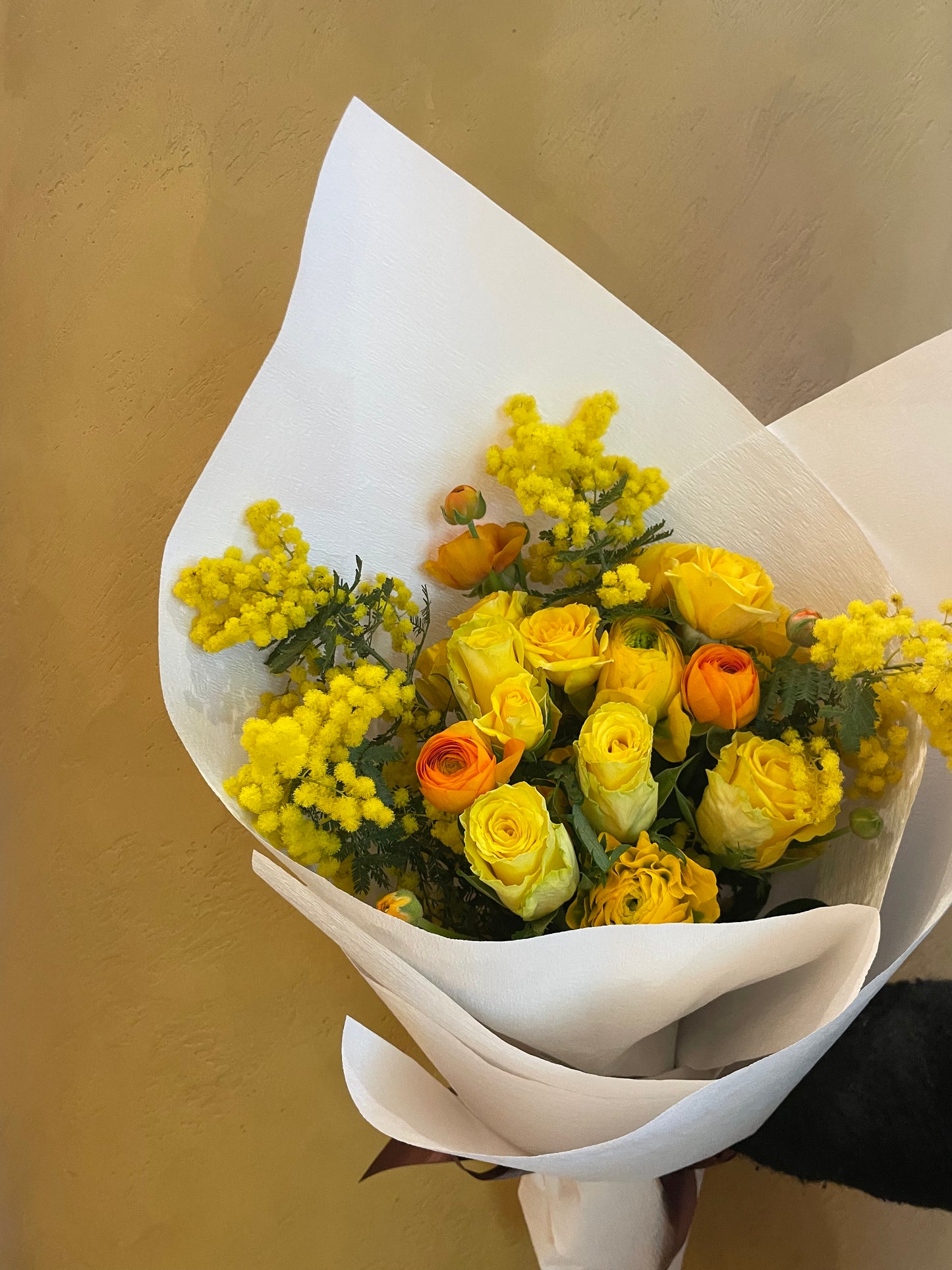 シーズナルローズブーケ【MIMOSA】