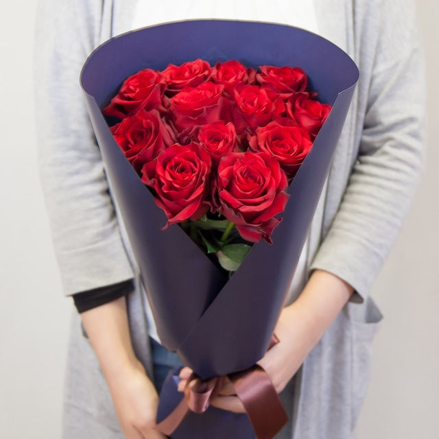 赤のダズンローズ