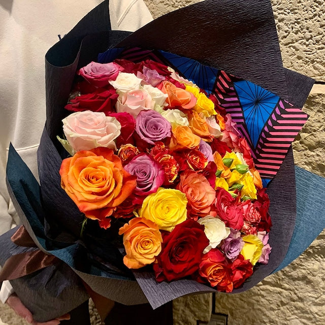 抱えきれない花束(25本~50本)