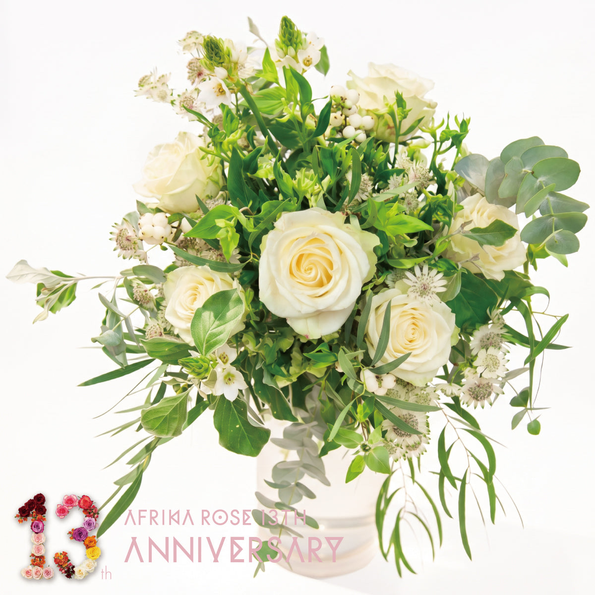 13th Anniversary bouquet