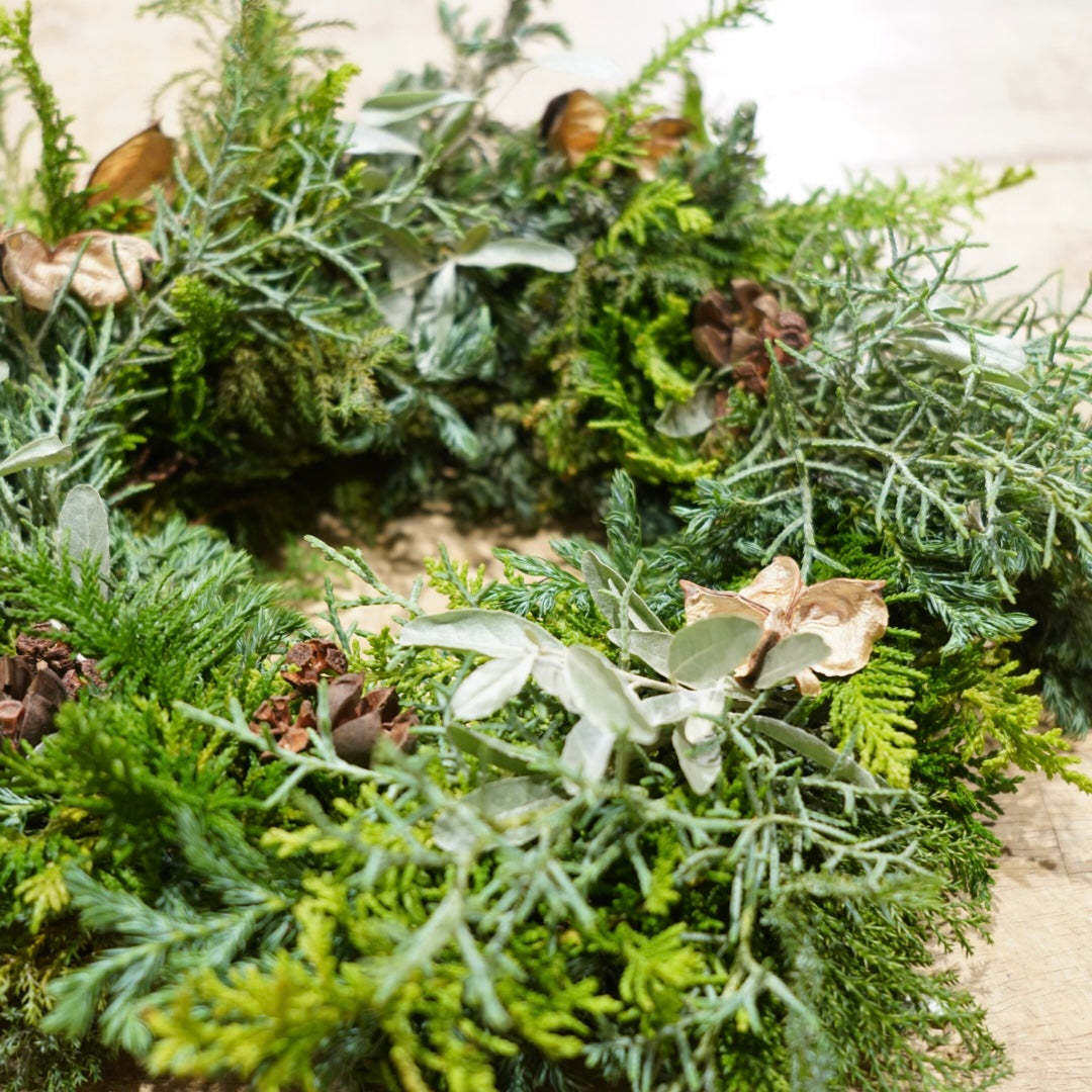 クリスマスリースワークショップ