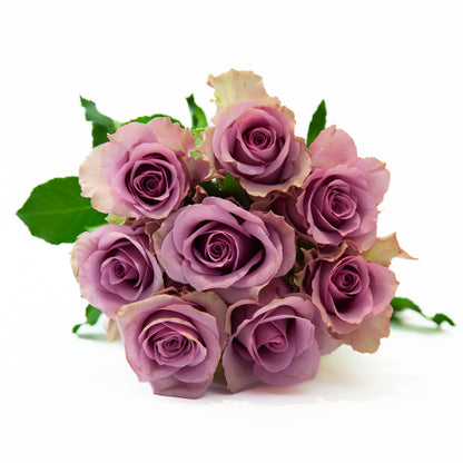 ［母の日限定］Asante（パープル色のバラの花束）