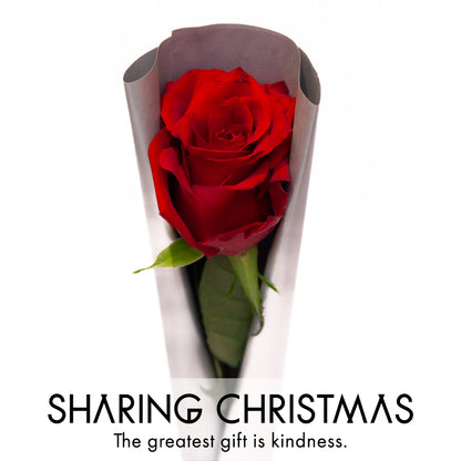 【お届け日限定】ONE ROSE BOX［RED ROSE］