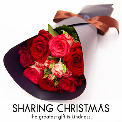 【お届け日限定】CHRISTMAS BOUQUET 8 ［RED］