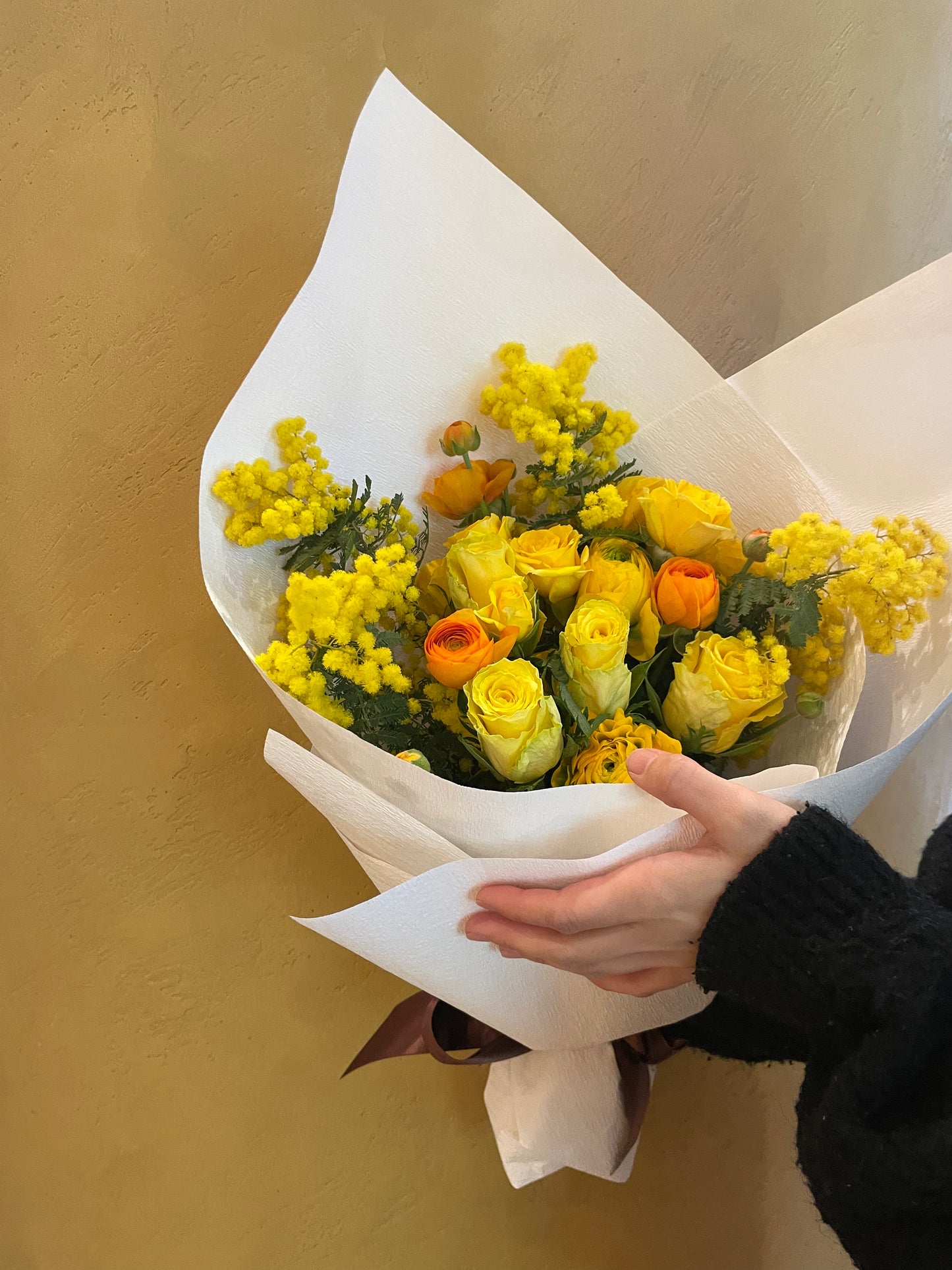 シーズナルローズブーケ【MIMOSA】