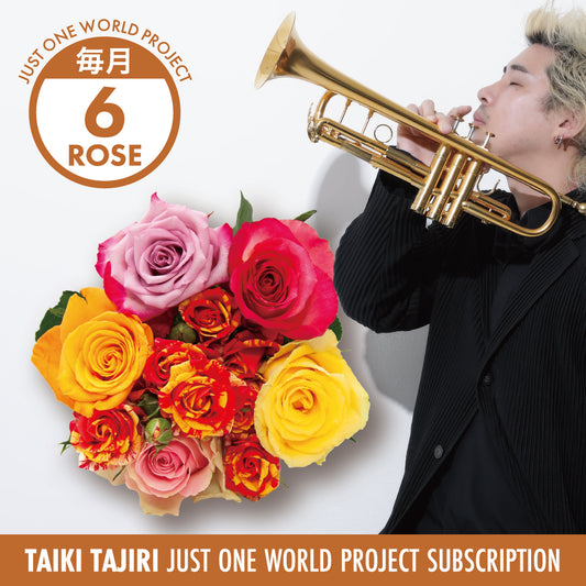 【田尻大喜】毎月届くAFRIKA ROSE 定期便 S［送料込み］