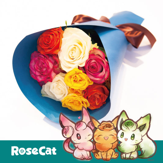 ［ROSE CAT 大集合］花束
