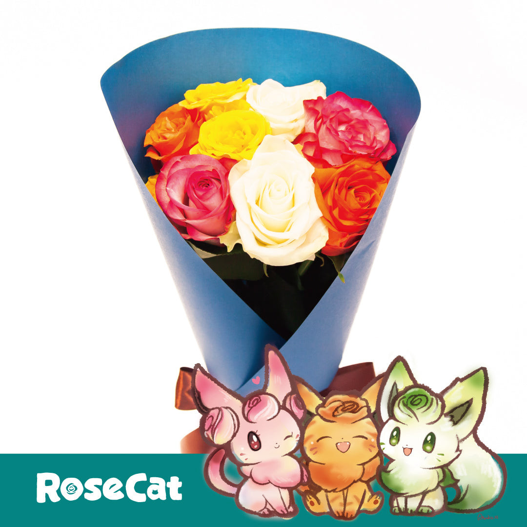 ［ROSE CAT 大集合］花束