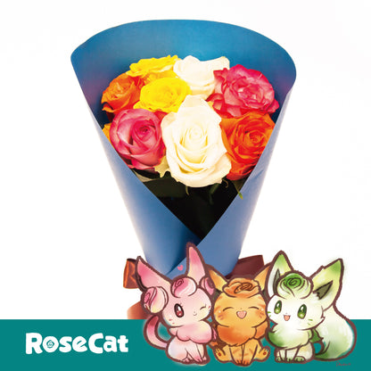 ［ROSE CAT 大集合］花束