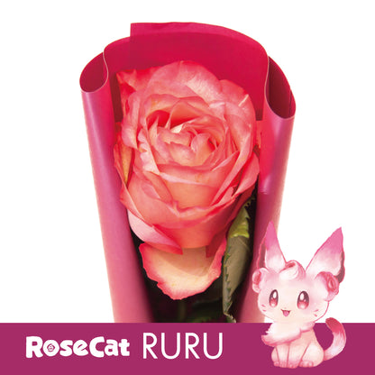 ［ROSE CAT RURU］1輪ギフトBOX